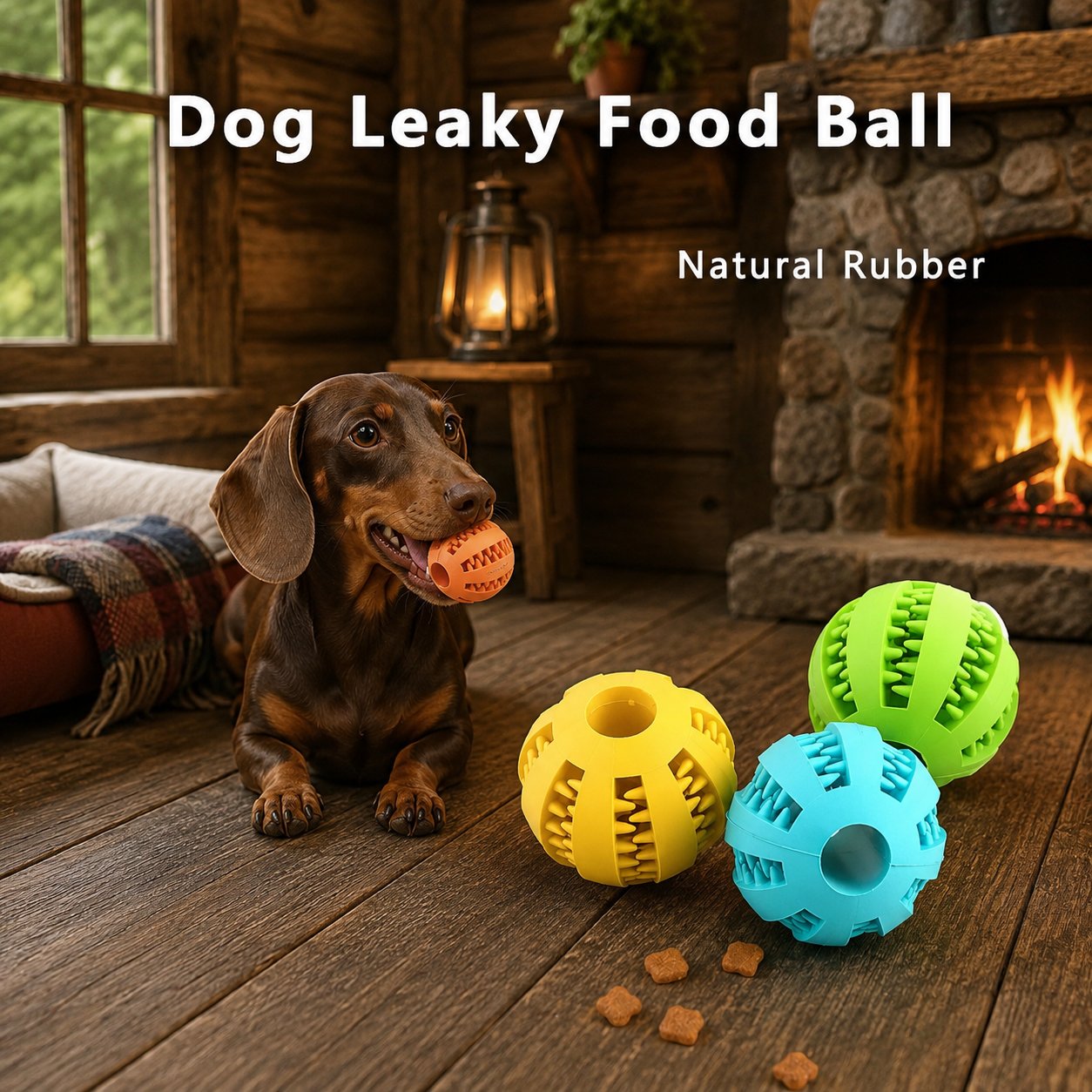 Dog Treat Dispensing Ball