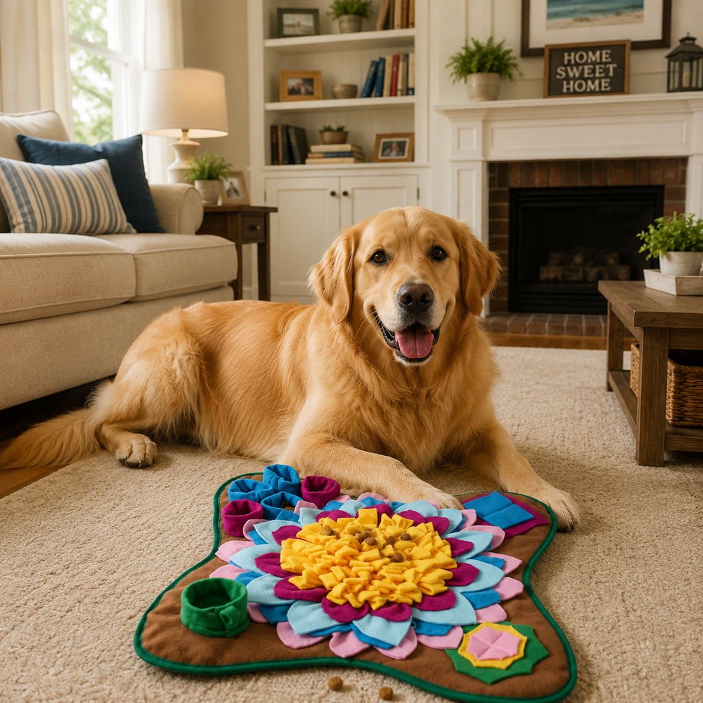 Dog Snuffle Mat — Interactive Mental Stimulation Toy