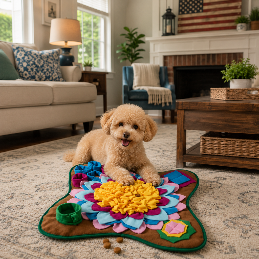 Dog Snuffle Mat — Interactive Mental Stimulation Toy