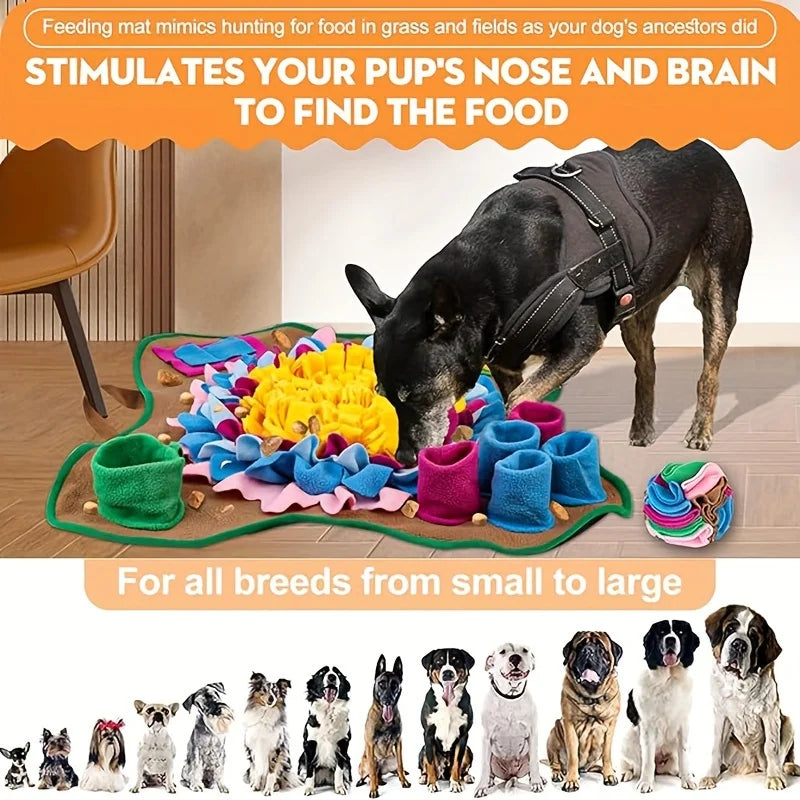 Dog Snuffle Mat — Interactive Mental Stimulation Toy