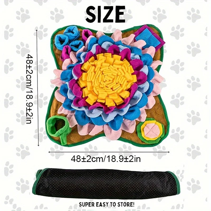 Dog Snuffle Mat — Interactive Mental Stimulation Toy