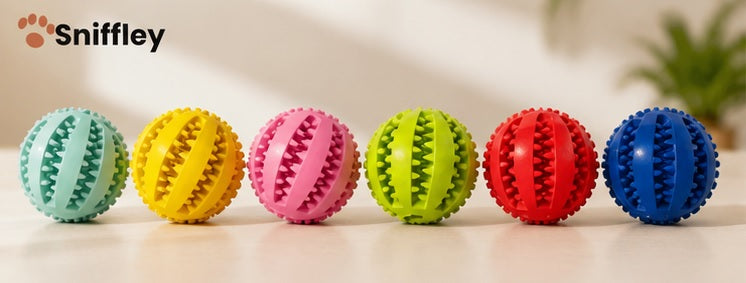 Sniffley® –Pelota dental rellenable