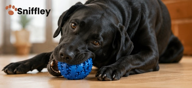 Sniffley® –Pelota dental rellenable