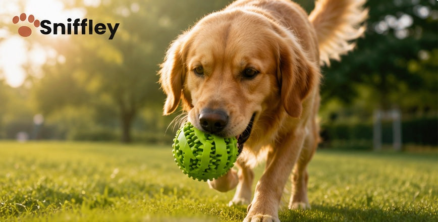 Sniffley® –Pelota dental rellenable